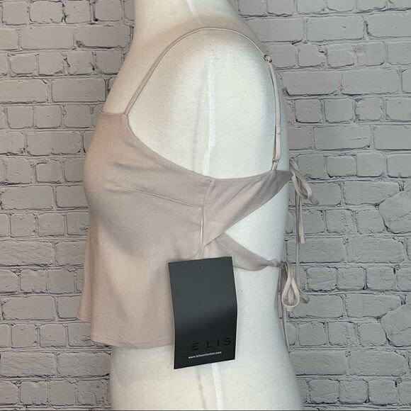 Le Lis Double Tie Back Cami - Picture 3 of 6